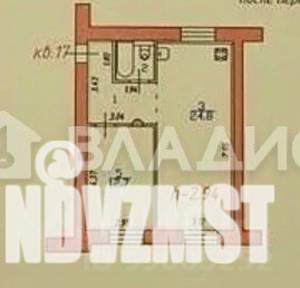 2-к квартира, вторичка, 49м2, 3/3 этаж
