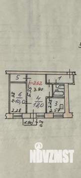 2-к квартира, вторичка, 44м2, 5/5 этаж