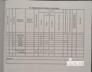 2-к квартира, вторичка, 42м2, 1/5 этаж