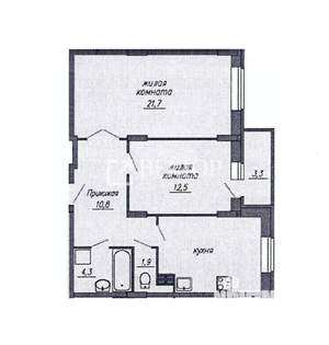 2-к квартира, вторичка, 65м2, 8/17 этаж