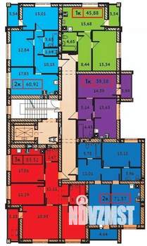 1-к квартира, вторичка, 46м2, 4/9 этаж