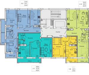 2-к квартира, вторичка, 62м2, 9/9 этаж
