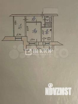 2-к квартира, вторичка, 47м2, 6/9 этаж