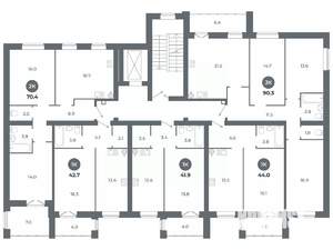 Студия квартира, вторичка, 90м2, 5/9 этаж