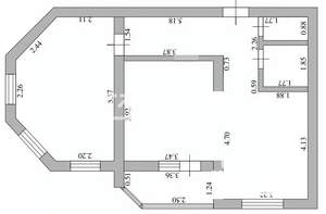2-к квартира, вторичка, 60м2, 7/9 этаж