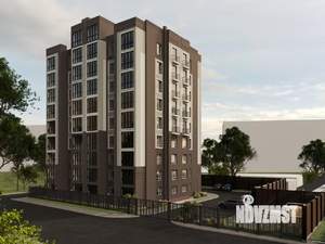 2-к квартира, строящийся дом, 78м2, 1/9 этаж