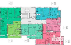 2-к квартира, вторичка, 63м2, 5/9 этаж