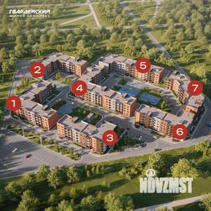 2-к квартира, вторичка, 53м2, 3/4 этаж