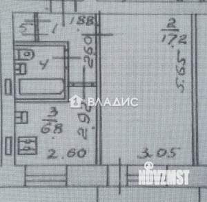 1-к квартира, вторичка, 31м2, 2/5 этаж