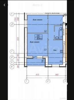 2-к квартира, сданный дом, 59м2, 14/15 этаж