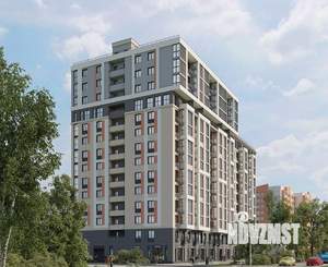 1-к квартира, строящийся дом, 40м2, 6/14 этаж