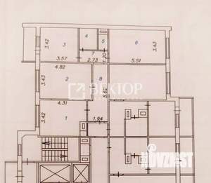 3-к квартира, вторичка, 79м2, 2/17 этаж