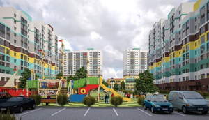 2-к квартира, сданный дом, 60м2, 6/17 этаж