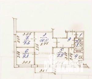 4-к квартира, вторичка, 57м2, 4/5 этаж