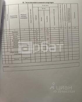 3-к квартира, вторичка, 56м2, 5/5 этаж