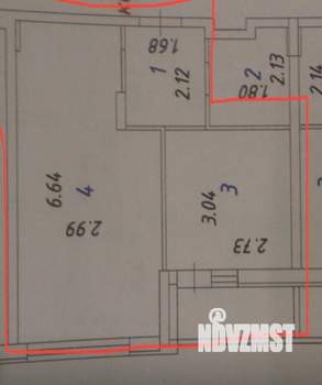 1-к квартира, вторичка, 33м2, 4/21 этаж