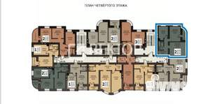 2-к квартира, вторичка, 57м2, 4/10 этаж