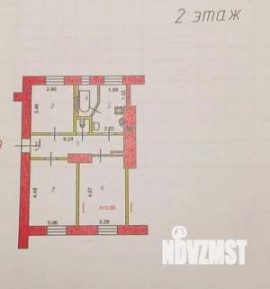 3-к квартира, вторичка, 58м2, 2/5 этаж