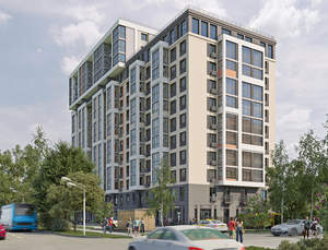 2-к квартира, строящийся дом, 78м2, 9/14 этаж