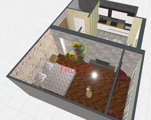 1-к квартира, вторичка, 42м2, 11/15 этаж