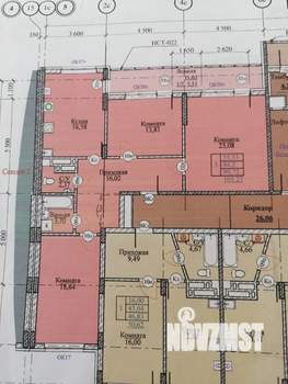 3-к квартира, вторичка, 107м2, 3/18 этаж