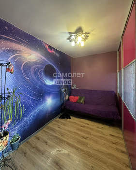 1-к квартира, вторичка, 50м2, 6/9 этаж