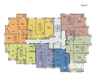 2-к квартира, вторичка, 63м2, 7/11 этаж