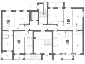 Студия квартира, вторичка, 90м2, 1/9 этаж