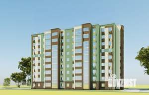 3-к квартира, строящийся дом, 76м2, 6/10 этаж