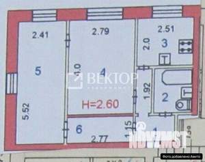 2-к квартира, вторичка, 40м2, 1/3 этаж