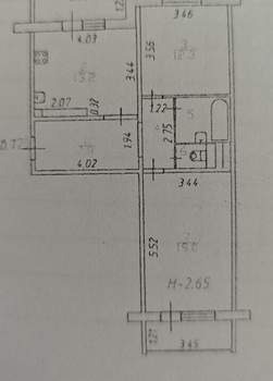 2-к квартира, вторичка, 61м2, 2/10 этаж