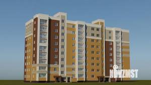1-к квартира, строящийся дом, 37м2, 1/9 этаж