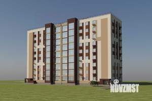 2-к квартира, строящийся дом, 66м2, 9/9 этаж