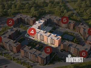 2-к квартира, вторичка, 52м2, 3/4 этаж