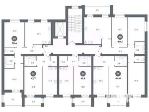 Студия квартира, вторичка, 90м2, 5/9 этаж