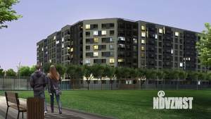 1-к квартира, строящийся дом, 72м2, 4/9 этаж