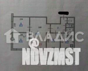 4-к квартира, вторичка, 60м2, 2/5 этаж